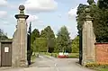 Entrée de Bourton Hall.