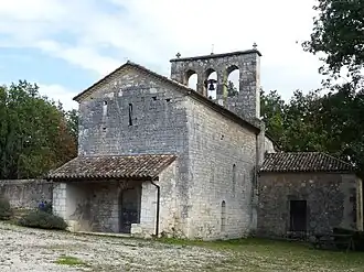 L'église Saint-Pierre-ès-Liens de Gaugeac.