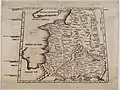 Carte de la Gaule difforme