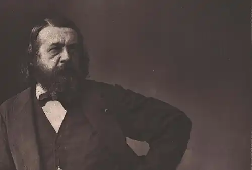 Théophile Gautier photographié par Bertall.