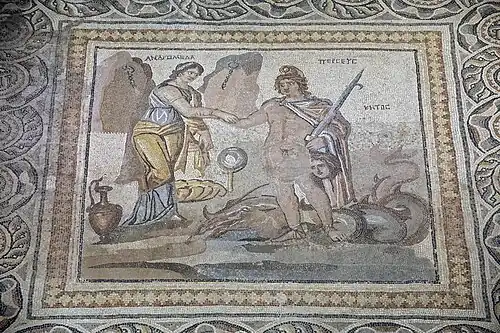Mosaïque d'Andromède