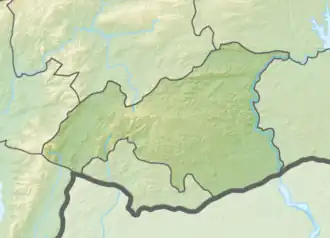Voir sur la carte topographique de la province de Gaziantep