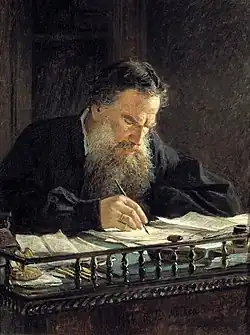 Léon Tolstoï, 1884Galerie Tretiakov, Moscou