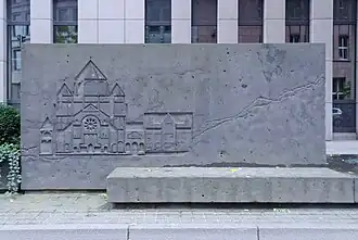 Le mémorial côté est
