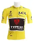 Maillot Jaune de Fabian Cancellara 2015 (collection: KOERS. Musée de la Course Cycliste)