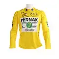 Maillot Jaune de Floyd Landis 2006 (collection: KOERS. Musée de la Course Cycliste)