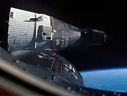 Gemini 7 vu depuis Gemini 6, le 15 décembre 1965.