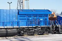 Radiateurs particuliers des GE Evolution Tier 4