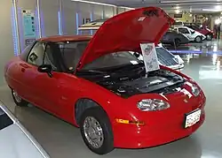 Une EV1, voiture électrique de GM de la fin des années 1990