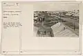 Vue générale du camp de Coëtquidan en 1919.