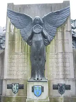 Le génie de la peinture par Geo Verbanck.