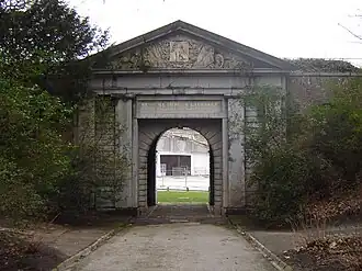 Porte de l'ancienne citadelle.