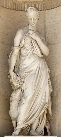 La Douceur, Paris, palais du Louvre.