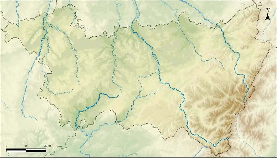 Voir sur la carte topographique des Vosges