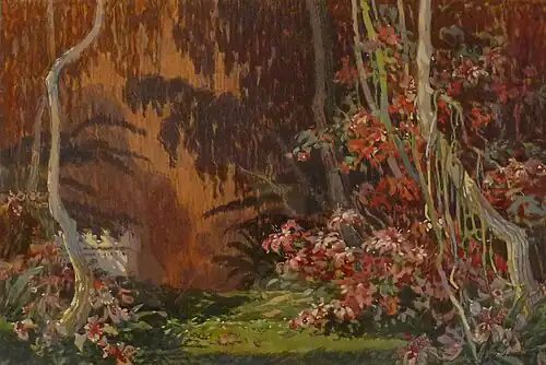 Le jardin enchanté (projet pour Parsifal, 1913)