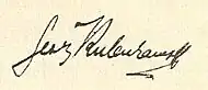 signature de Georg Kulenkampff