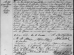 Acte de mariage entre Georges Etienne Cartier et Hortense Fabre. 16 juin 1846. Paroisse Notre-Dame de la ville de Montréal.