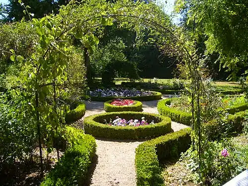 Une allée du jardin de George Sand.