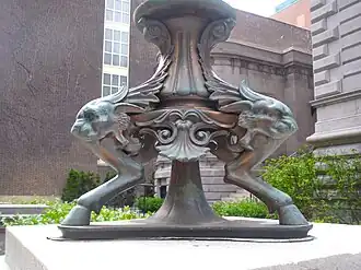 Détail du lampadaire (2013)