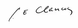 signature de Georges-Emmanuel Clancier