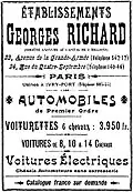 Georges Richard (1900).