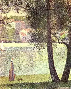 La Seine à Courbevoie (1885), collection particulière.
