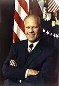 Gerald Ford, Président américain.