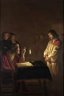 Le Christ devant le grand prêtre, vers 1617, Londres, National Gallery.