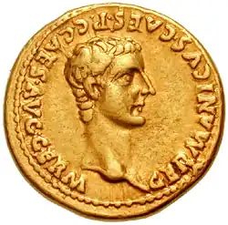 Aureus de Germanicus, 40