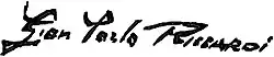 signature de Gian Carlo Riccardi