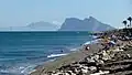 Vue de Gibraltar  et du Maroc depuis Sotogrande