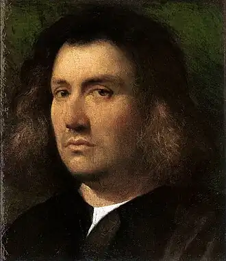 Portrait d'homme (Terris), peuplier 29&nbsp;×&nbsp;26&nbsp;cm. San Diego Museum of Art