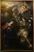 Annonciation de Giovanni Francesco Romanelli.