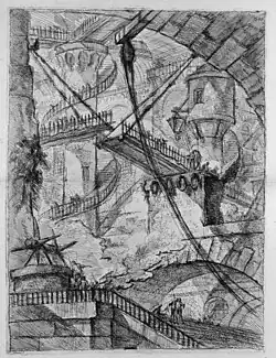 Planche VII : Le Pont-levis.