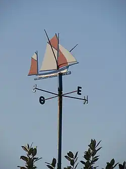 Girouette sur l'île d'Yeu.