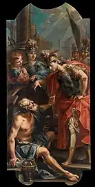 Alexandre le Grand et Diogène de Sinope, XVIIIe&nbsp;siècle.