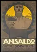 Publicité Ansaldo de 1918