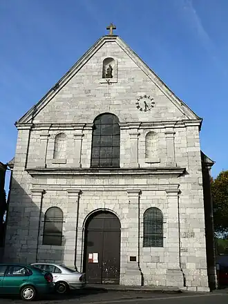 Façade de l'église Notre-Dame,