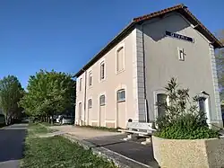La voie verte à Givry : ancienne gare