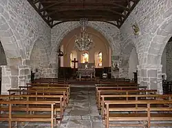 Nef de l'église Saint-Blaise.