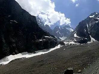 Le Glacier Noir et l'Ailefroide