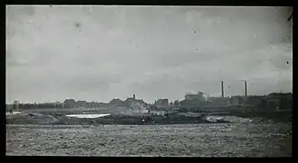 Port en construction (1922-1923)