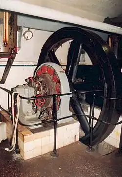 Générateur électrique de 110&nbsp;volts du fort de Guentrange.