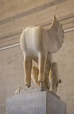 Sphinx, temple d'Aphaïa, vers 500 av. J.-C..