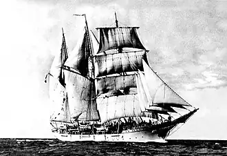 illustration de Antoinette (trois-mâts goélette)