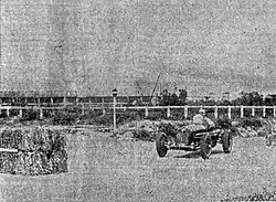Goffredo Zehender au Grand Prix de l'A.C.F. 1935.