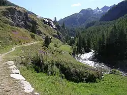 L'alpage de Goilles-dessous, près de Lillaz.