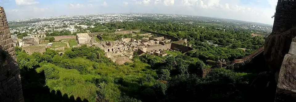 Panorama depuis le fort.