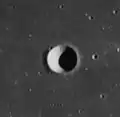 Lunar Orbiter 4, image de Golgi (Schiaparelli D)
