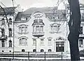 Goltsteinstraße n° 24 et 25, carte postale vers 1920